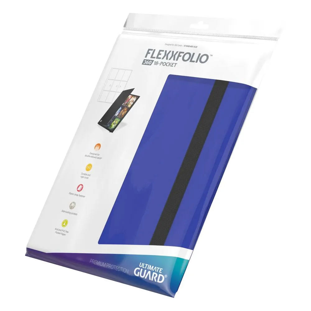 Ultimate Guard Flexxfolio (360 double-sleeved cards) 18-Pocket 70 x 94 mm - Blue